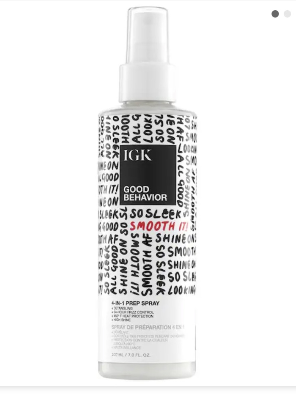 IGK good behavior 4 in one prep spray